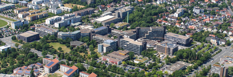 Uni Paderborn Luftbild