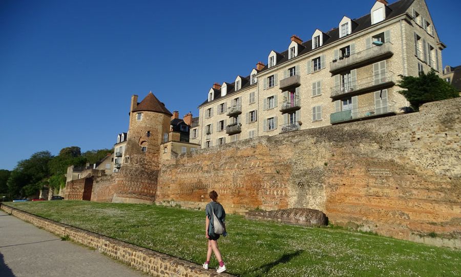 Stadtmauer von Le Mans